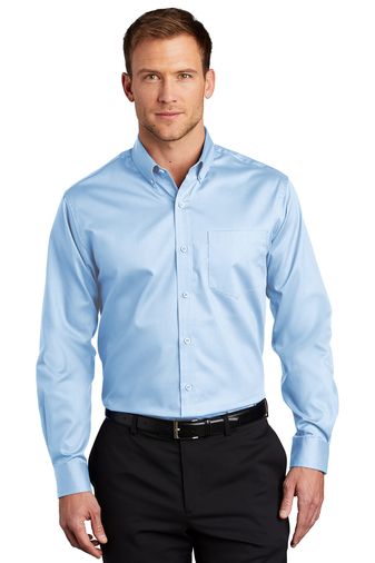 Port Authority® Adult Unisex SuperPro™ Twill Dress Shirt